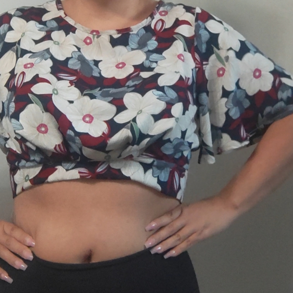 Floral Crop Top